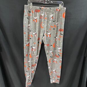 Peanuts Snoopy Halloween Munki Munki Pajama Pants Large